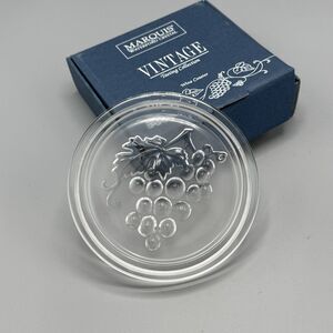 Marquis Waterford Crystal Vintage Tasting Collection Wine Coaster with Box 5" D